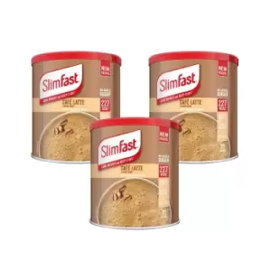 Image of SlimFast Powder Tin Cafe Latte