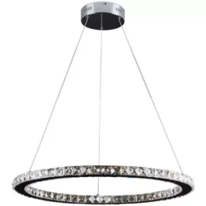 Image of Linea Verdace Aureool Integrated Pendant Ceiling Light Light Chrome