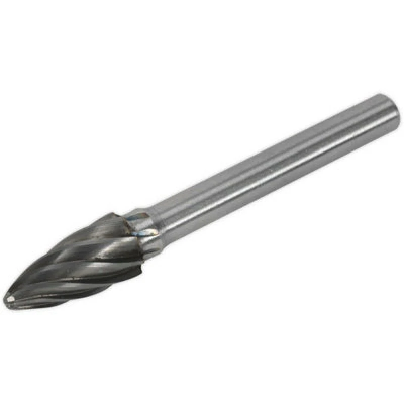Image of Loops 10mm Carbide Rotary Burr Bit - RIPPER / COARSE Oval - Engraving Milling Tool Multi