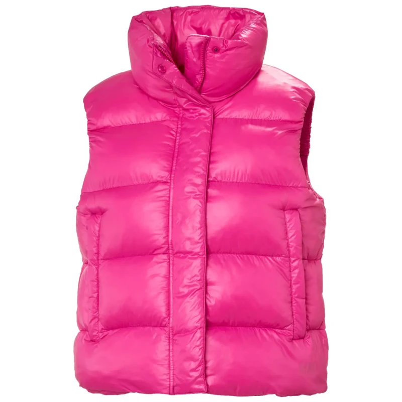Image of Helly Hansen Womens Helly Hansen Jade Puffer Vest Rose Female L