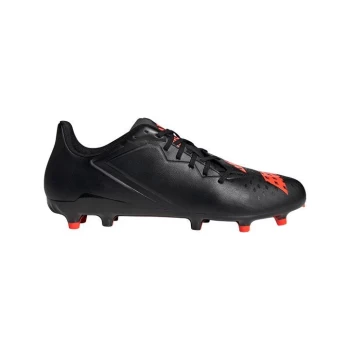 Image of adidas Malice FG Rugby Boots - Black/Red/White