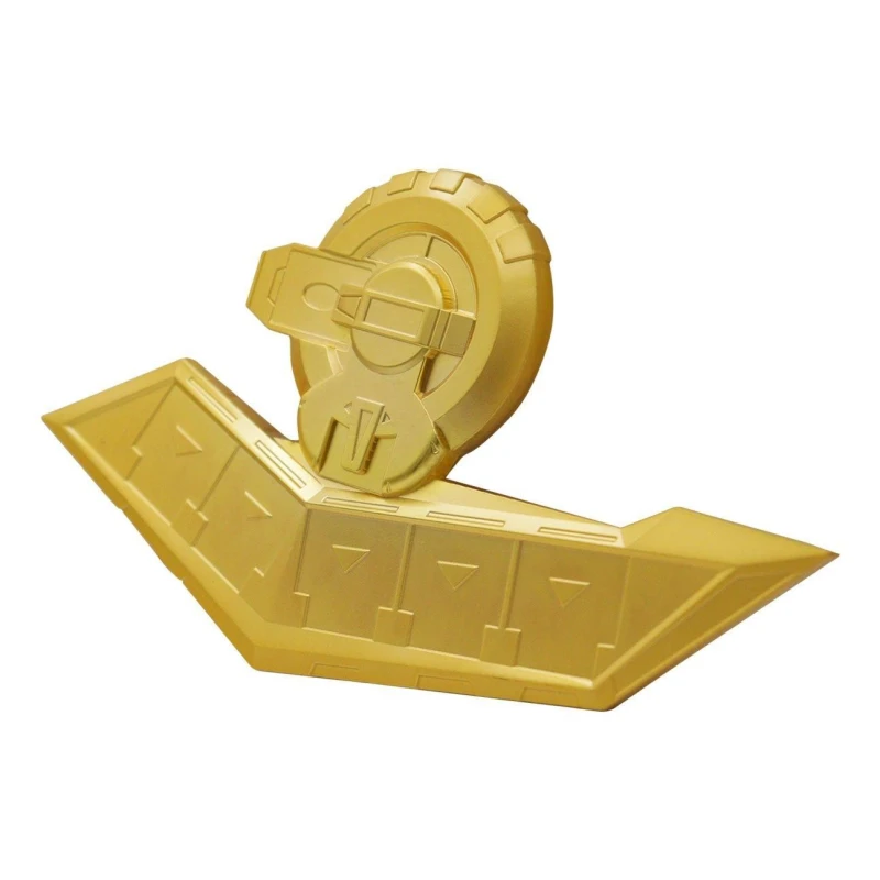 Image of Yu-Gi-Oh! 24K Gold Plated Duel Disk Mini Replica Metallic Gold unisex