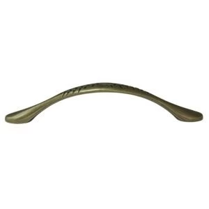 Image of BQ Bronze Brass Effect Bow Furniture Handle Pack of 1