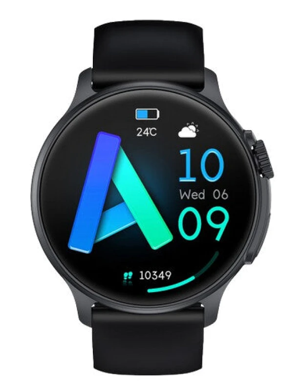 Image of Emporia Emporia WATCHjoy 3.63cm (1.43") AMOLED Digital 466 x 466 pixels Black EMP-SMW-JOY-B