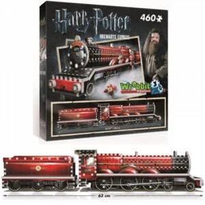 Image of Harry Potter Hogwarts Express 460 Piece Jigsaw Puzzle Wrebbit 3D