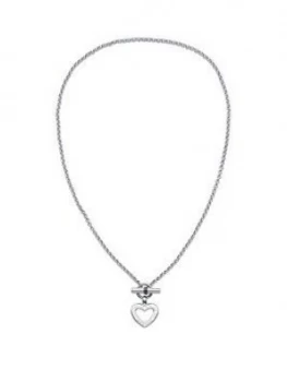 Image of Tommy Hilfiger Heart Tbar Necklace