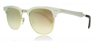 Image of Ray-Ban 3507 Sunglasses Brushed Silver 137/7O 51mm