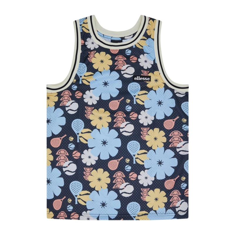 Image of Ellesse Mens Perrio Tank Vest All Over Print male Small