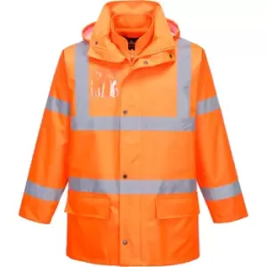 Image of Portwest S765 Essential Hi Vis 5in1 Jacket Orange 3XL