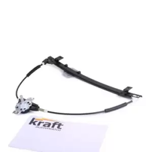 Image of KRAFT Window regulator Right Front 8200062 Window mechanism,Regulator for window VW,GOLF II (19E, 1G1),Jetta II (19E, 1G2, 165)