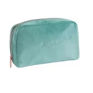 Image of Said With Sentiment Velour Cosmetic Beauty Bag Auntie