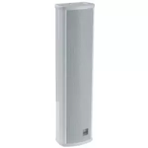 Image of Loops - 100V Line 12W White Column Speaker & Mount Premium Slim Background pa HiFi Audio