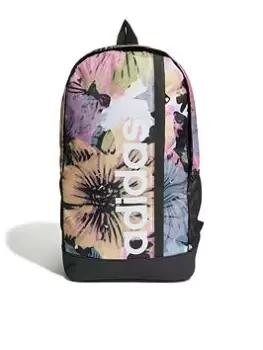 Image of adidas Essentials Graphic Backpack, Yellow, Women