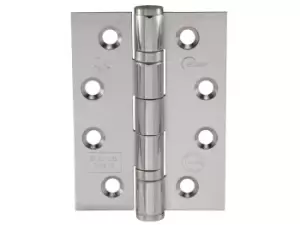 Image of Eclipse 14853 102x76x3mm PSS Ball Bearing Hinge Fire Door 13 Polished Stainless Steel 2pk