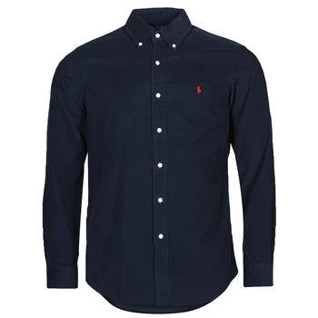 Image of Polo Ralph Lauren DRESSI mens Long sleeved Shirt in Blue - Sizes EU XXL,EU S,EU M,EU L,EU XL