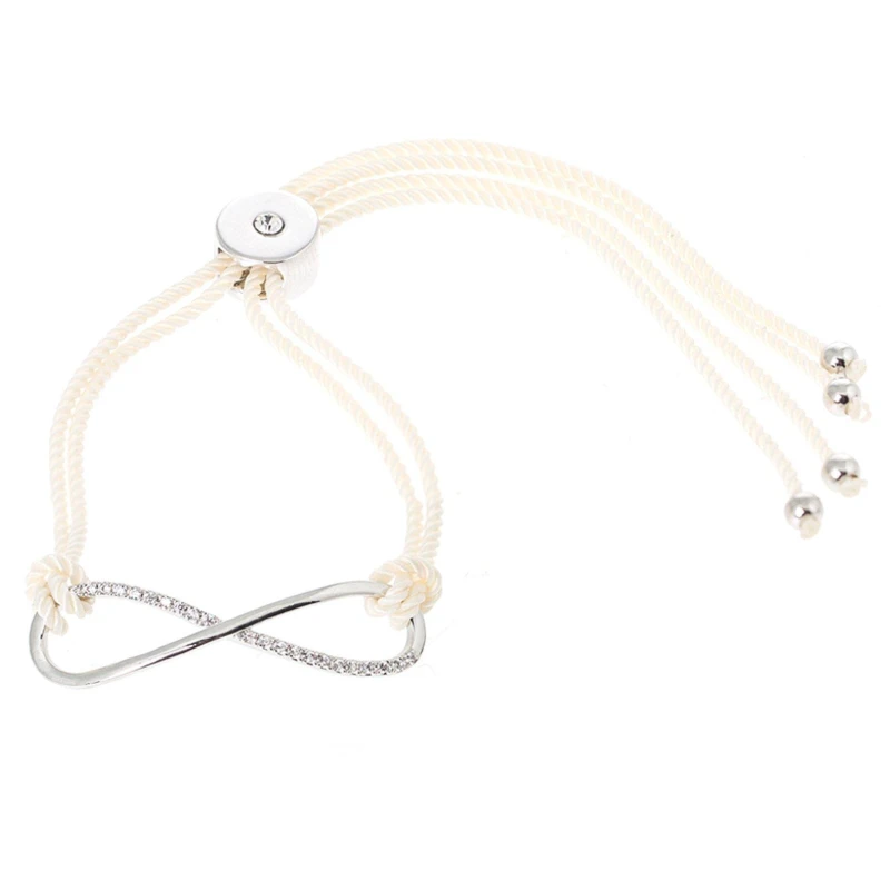 Image of Espree Espree Fashion CZ Infinity Bracelet - Pink Pink One Size