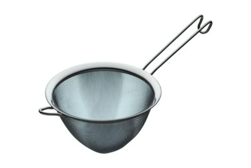 Image of KitchenCraft KitchenCraft Stainless Steel 18cm Fine Mesh Sieve - Silver Silver One Size