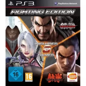 Image of Fighting Edition Tekken Tag Tournamament 2 / Soulcalibur 5 / Tekken 6 PS3 Game