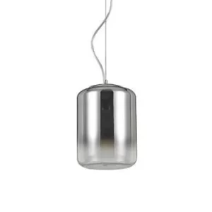 Image of Ken 1 Light Small Ceiling Pendant Chrome, E27