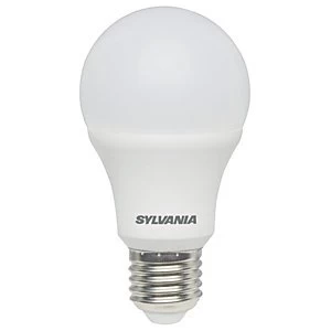 Image of Sylvania LED GLS Non Dimmable Frosted E27 Light Bulb - 9W