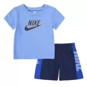 Image of Nike Shirt Set Baby - Blue