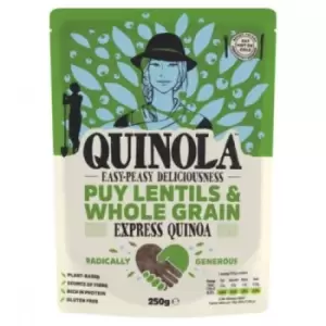 Image of Quinola Express Wholegrain Quinoa & Puy Lentils - 250g x 6