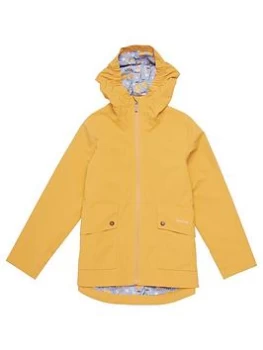 Image of Barbour Girls Armeria Jacket - Mustard, Mustard, Size 8-9 Years, Women