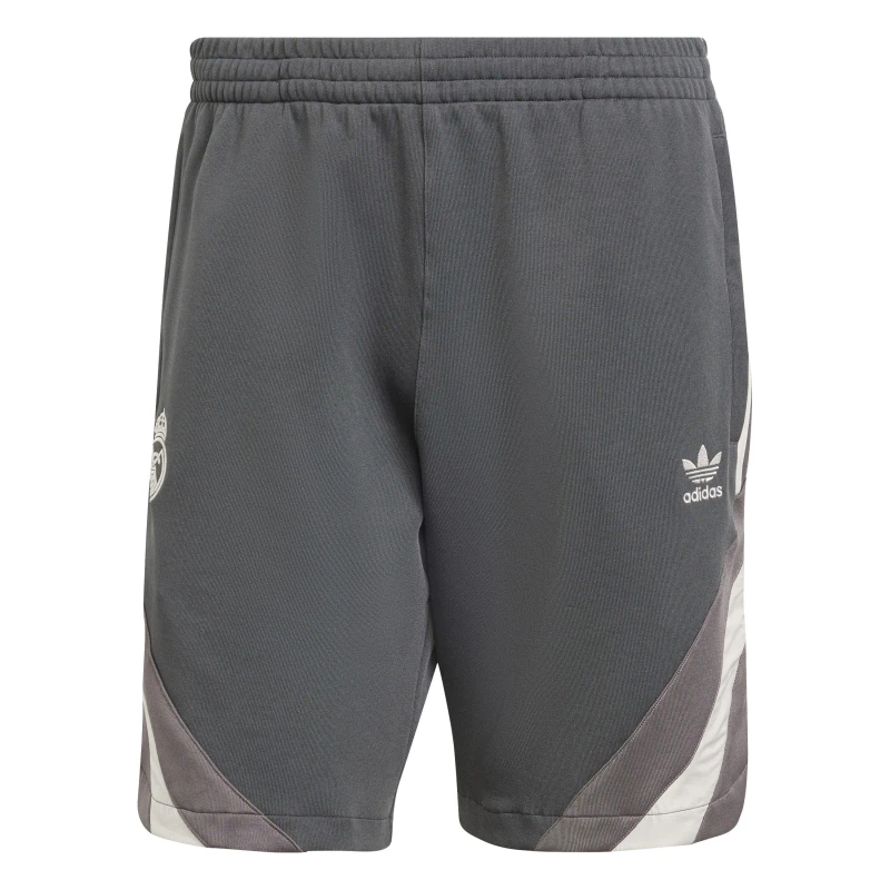 Image of adidas Real Og Sho Football Short Mens Dark Grey male XS