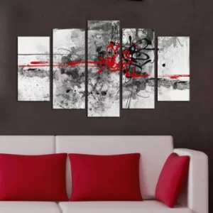 Image of 5PMDF-18 Multicolor Decorative MDF Painting (5 Pieces)