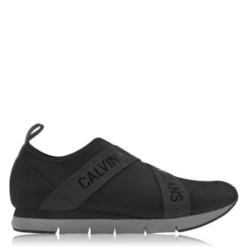 Image of Calvin Klein Jeans Tonio LT Trainers - Black