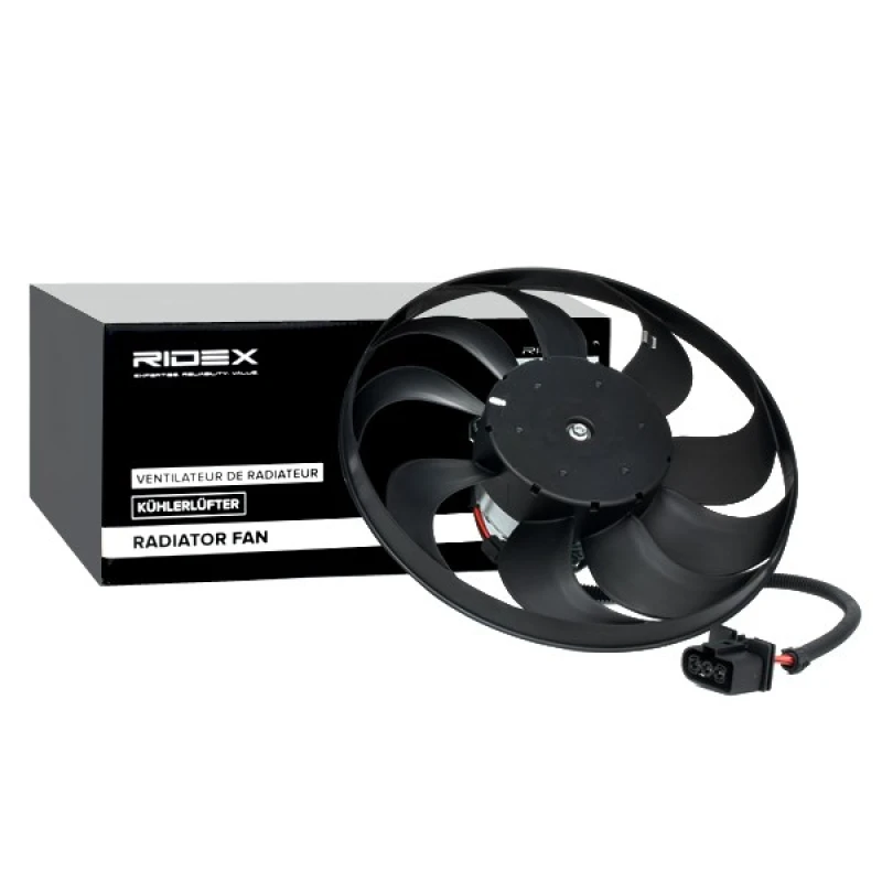 Image of RIDEX 508R0017 Cooling Fan Ø: 290mm, without radiator fan shroud Fan,radiator (508)