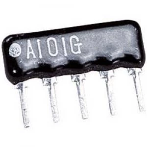 Image of Resistor ladder 100 Radial lead SIP 41 0.125 W