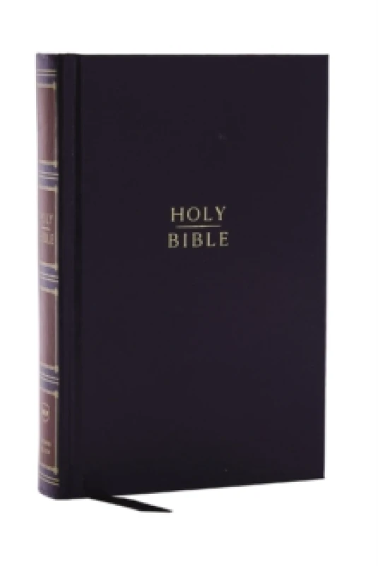 Image of NKJV, Compact Center-Column Reference Bible, Hardcover, Red Letter, Comfort Print Hardback