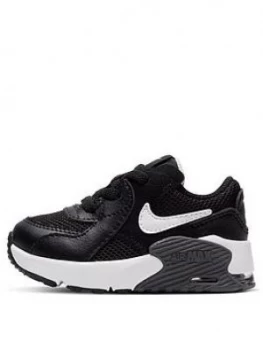 Image of Nike Infant's Air Max Excee, Black/White, Size 6.5