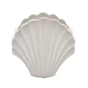 Image of Hestia White Shell Vase