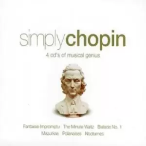 Image of Simply Chopin by Frederic Chopin CD Album