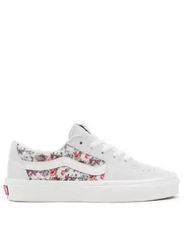 Image of Vans SK8-Low - White, Size 8, Women