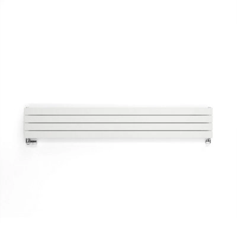 Image of Terma Forte White Hydronic Horizontal Or Vertical Designer 2776Btu Radiator, (W)292mm X (H)1800mm