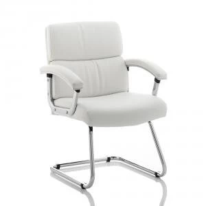 Image of Sonix Desire Cantilever Chair With Arms White Ref BR000034