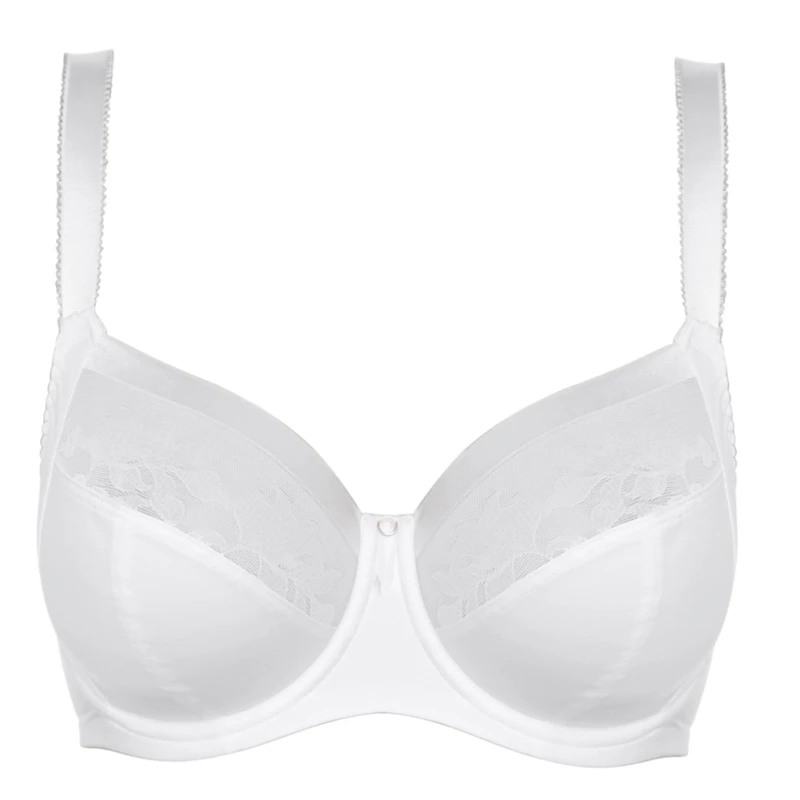 Image of Fantasie Illusion Underwired Side Support Bra WHE White female 34G