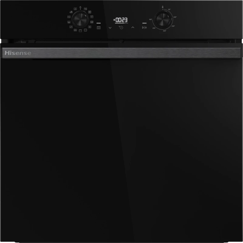 Image of Hisense Hi2 BI626PBUPUK Electric Single Oven with Pyrolytic Cleaning - Black BI626PBUPUK Black