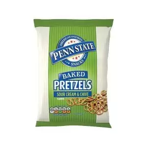 Image of Penn State Sour Cream and Chive Baked Pretzels 175g Pack of 14 0401233