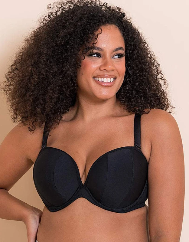 Image of Curvy Kate Curvy Kate Superhero Multiway Bra Black - Curvy Kate - Size: 34FF Black Female 34FF VK93715