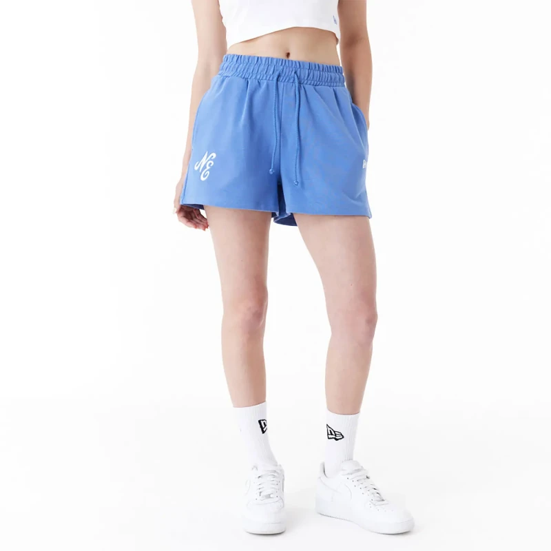 Image of new era Womens shorts New Era Bleu Female XS