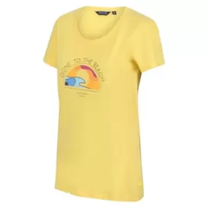 Image of Regatta Filandra VI T-Shirt - Yellow