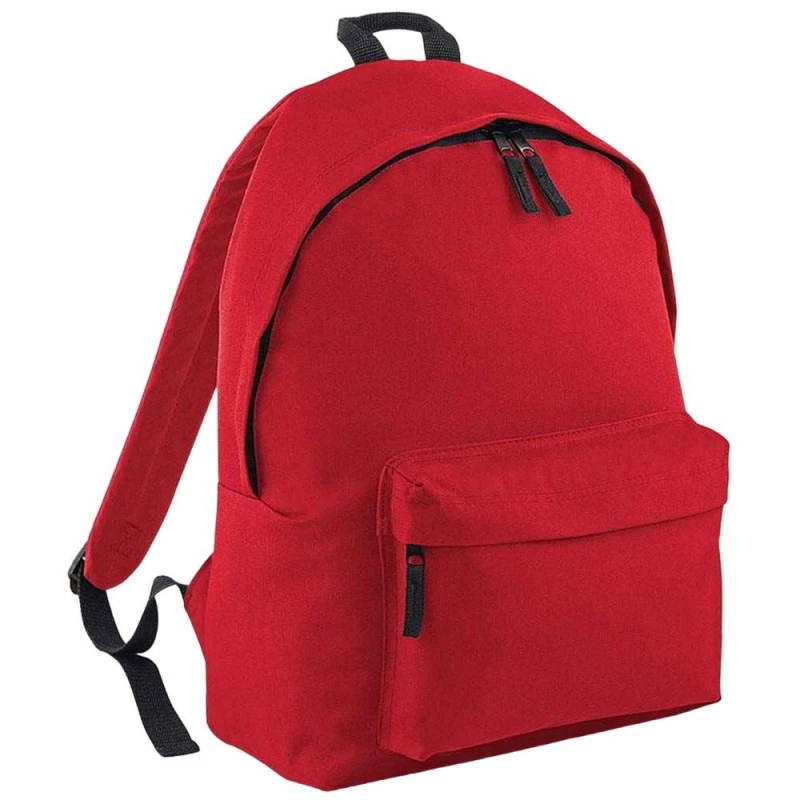 Image of Bagbase Mens Original Plain Backpack in Red Red Male