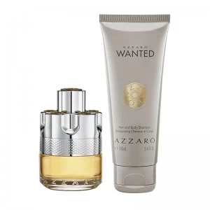 Image of Azzaro Wanted Gift Set 50ml Eau de Toilette + 100ml Shower Gel
