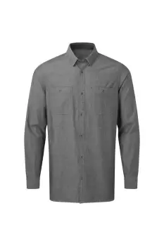 Image of Organic Fairtrade Certified Chambray Shirt