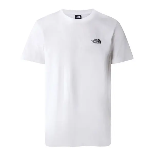Image of The North Face Mens Simple Dome T-Shirt - White S
