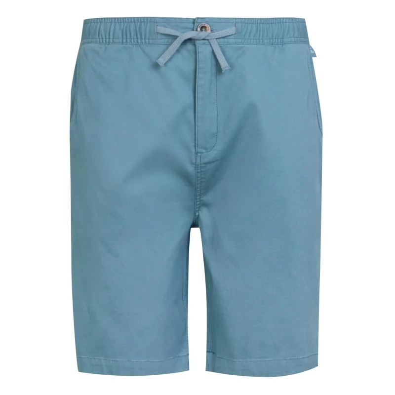 Image of Regatta Regatta Men 'Aldan' Casual Chino Shorts in Mid Blue Size: 38 Mid Blue 38 Male 5063019649399